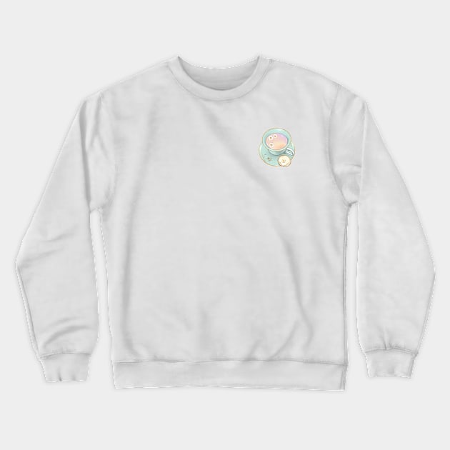 Chamomile Tea Crewneck Sweatshirt by Avery Ota